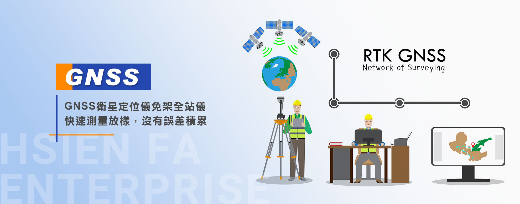 GNSS衛星定位儀免架全站儀,快速測量放樣,沒有誤差積累。